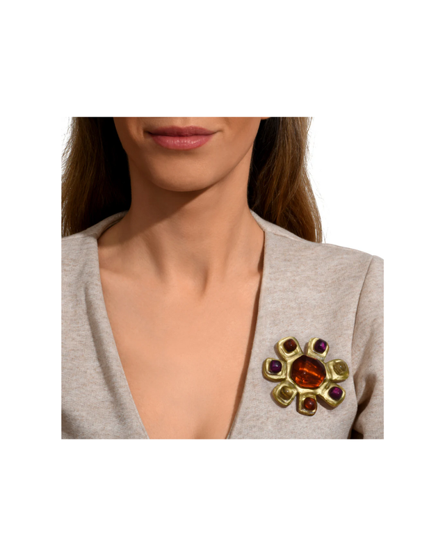 Brooch Inna Silver