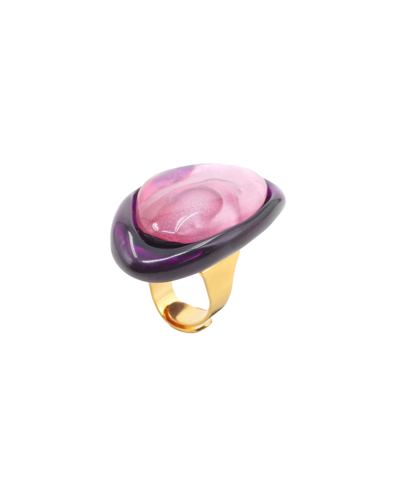 Ring Amelle Plum