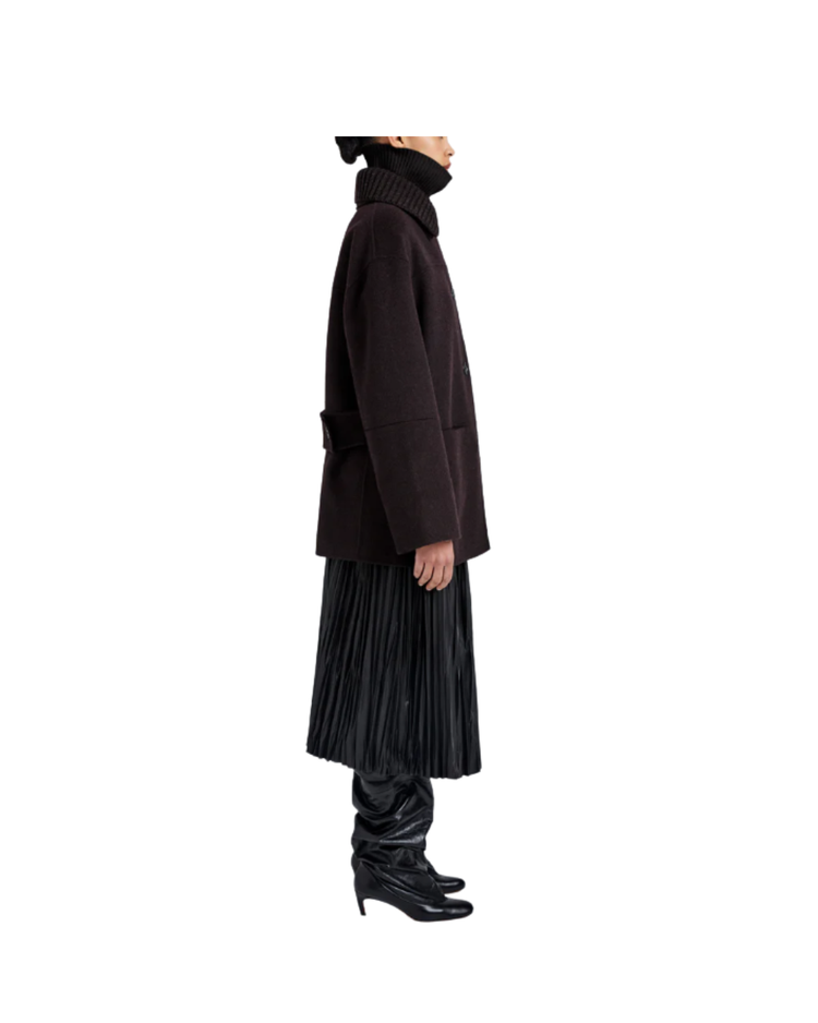 Lisa Coat in Double Face Wool