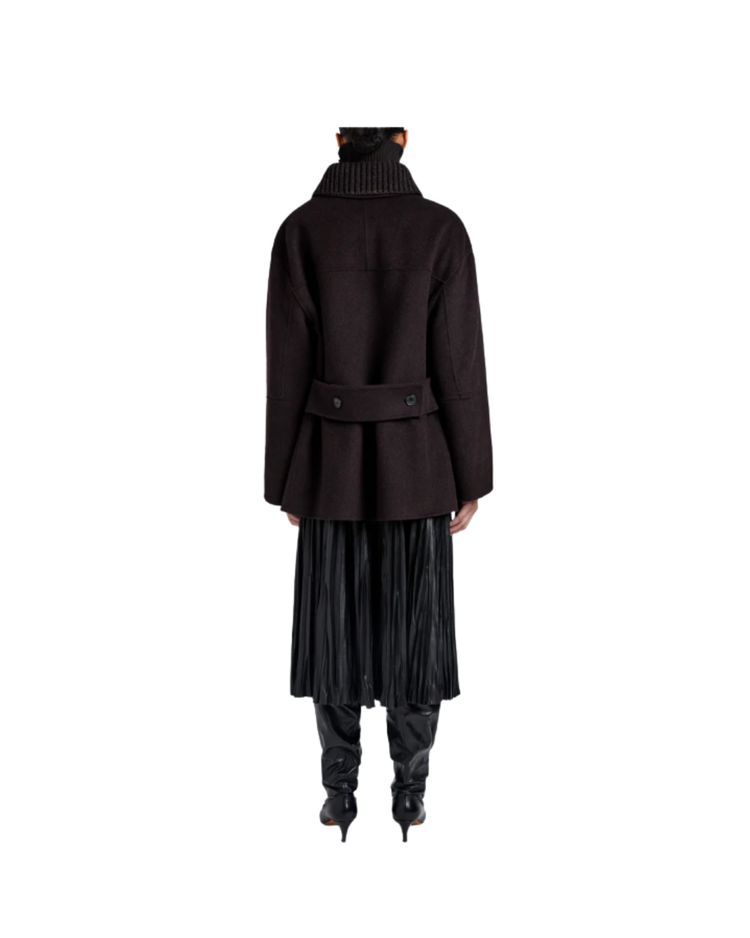 Lisa Coat in Double Face Wool