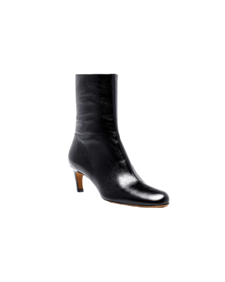 Uma Ankle Boots in Slick Calf