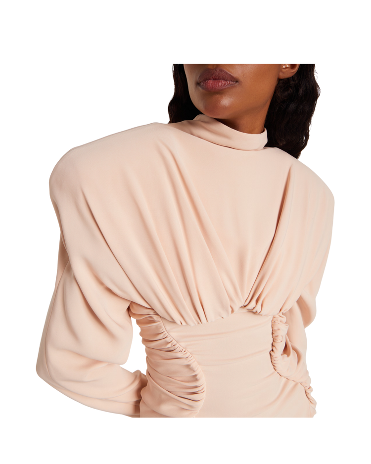 Jersey Bustier Mini Dress