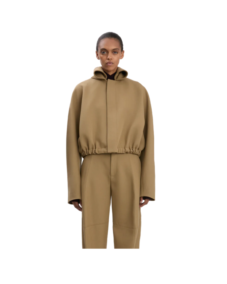 Roll Neck Bomber Jacket