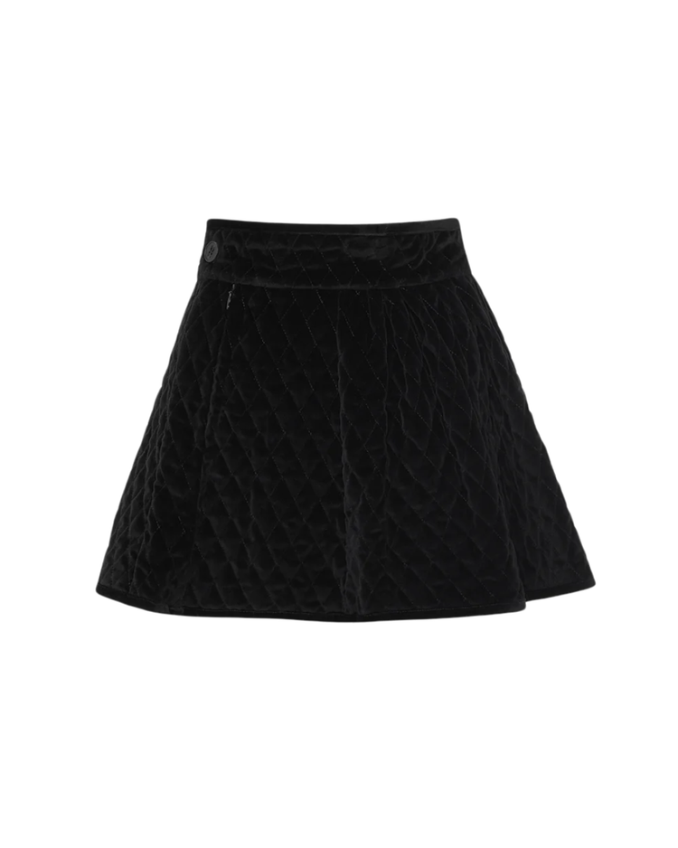 Quilted Mini Skirt