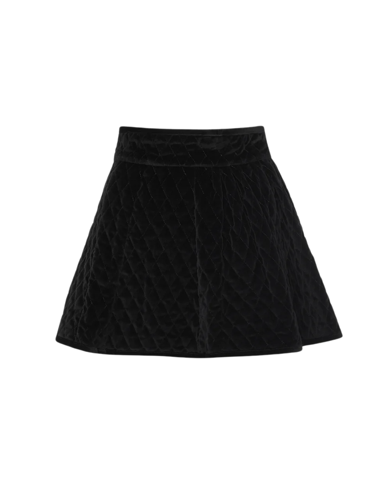 Quilted Mini Skirt