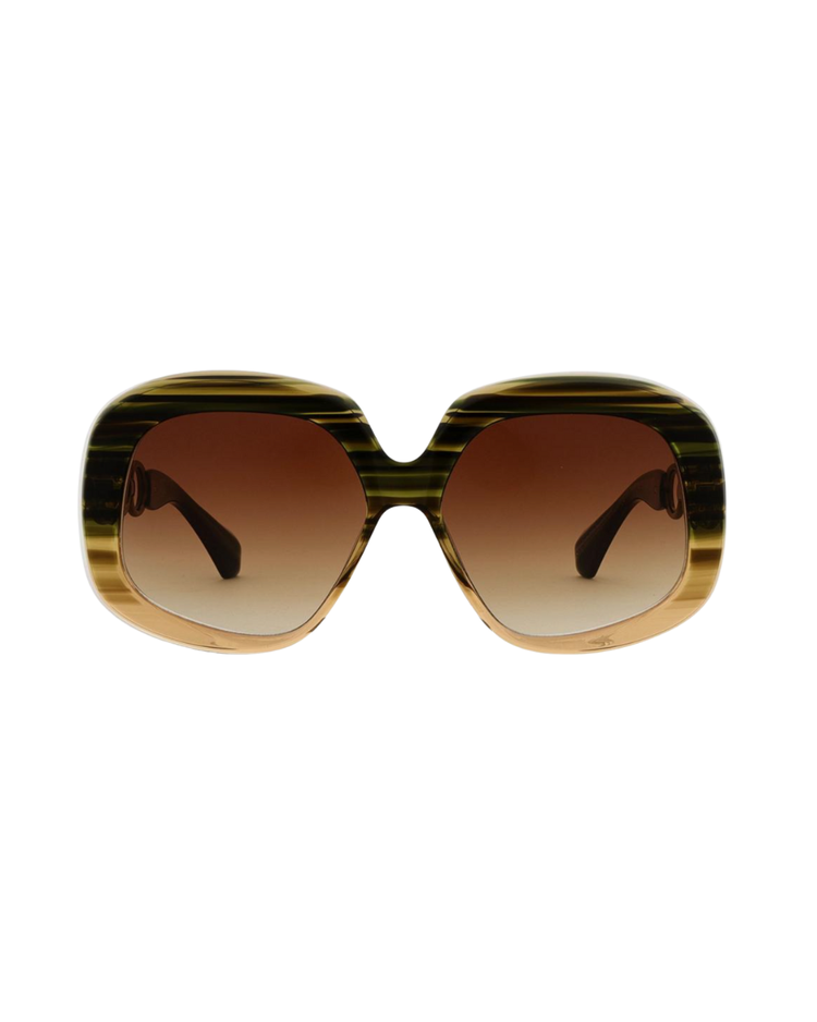 Balmoral Sunglasses Gloss Horn