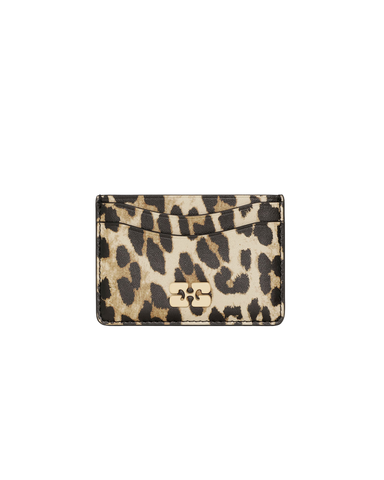Leopard Printed Bou Card Holder