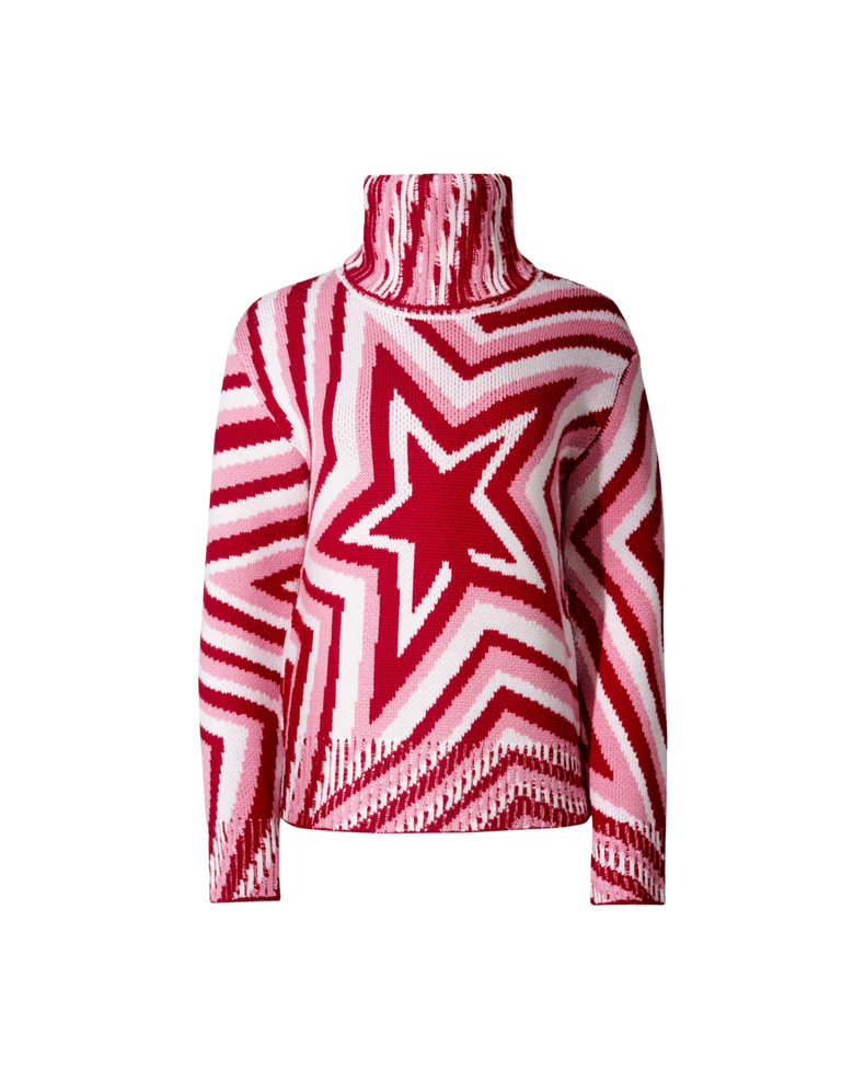 Mia Merino Wool Turtleneck Sweater