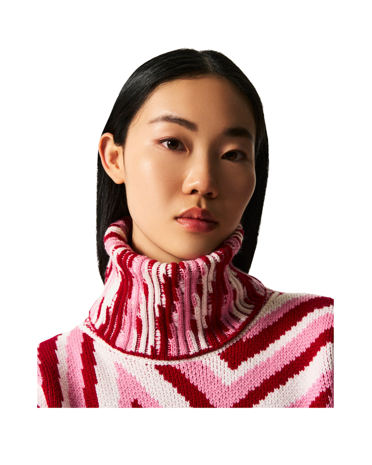 Mia Merino Wool Turtleneck Sweater