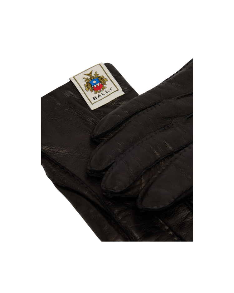Gloves With a Bally Crest Label