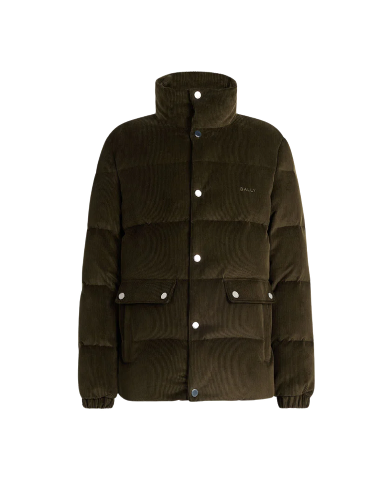 Puffer Jacket in Cotton Corduroy