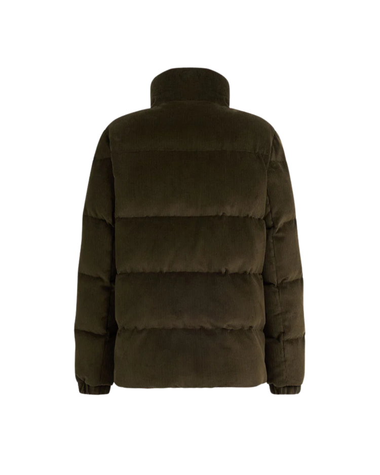 Puffer Jacket in Cotton Corduroy