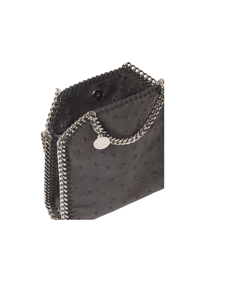 Falabella Ostrich Tiny Tote Bag