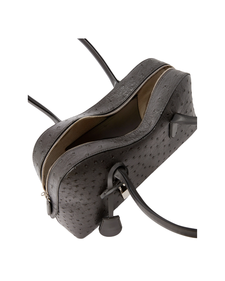 Ryder Ostrich Shoulder Bag
