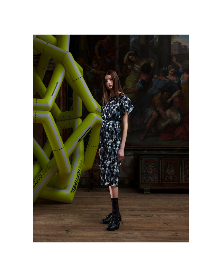 New Pina Plissé Dress
