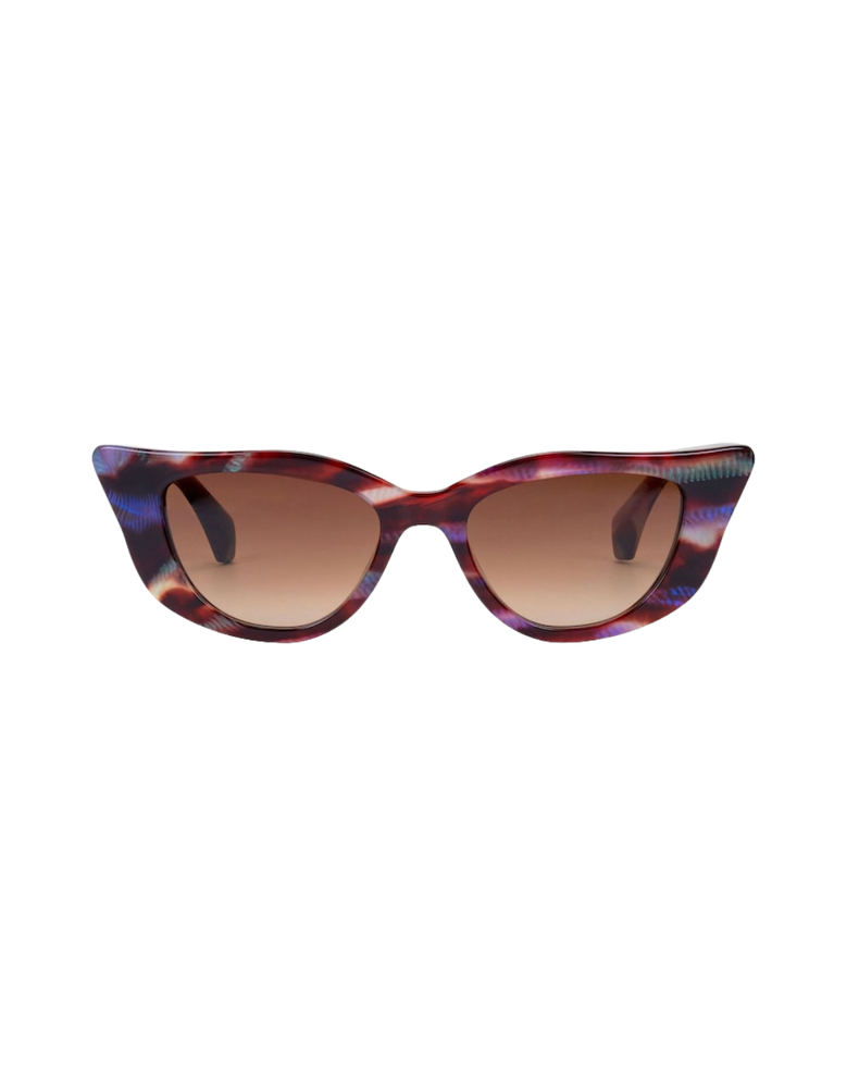 Vivienne Westwood Purple Pattern Sunglasses
