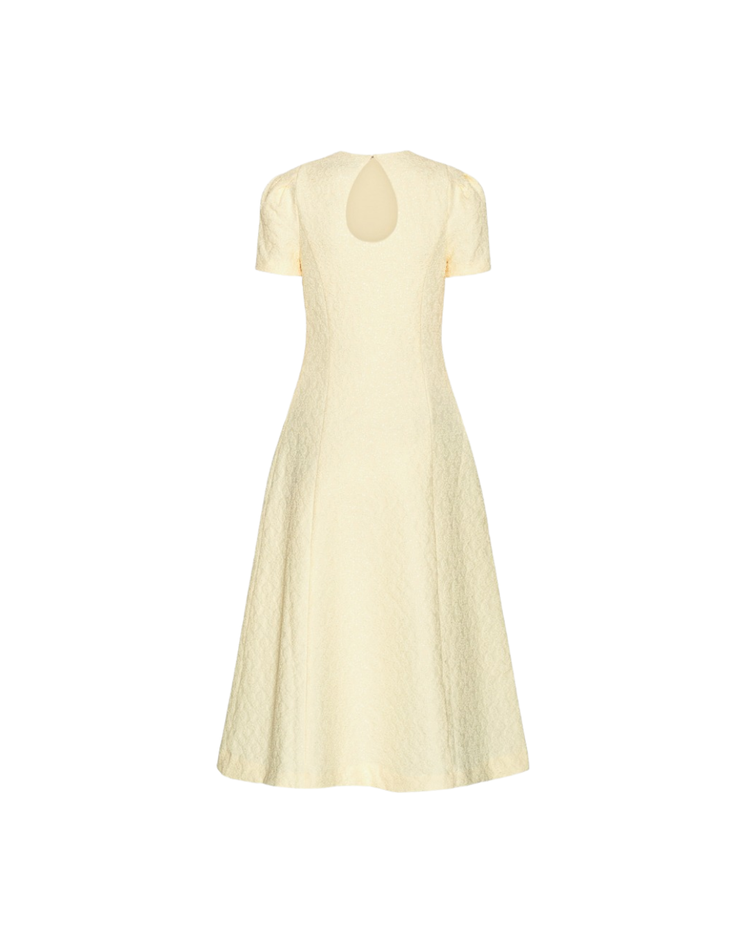 Jacquard Flared Dress
