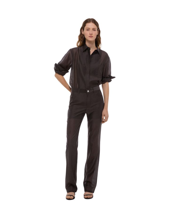 Sheer Bootcut Trousers