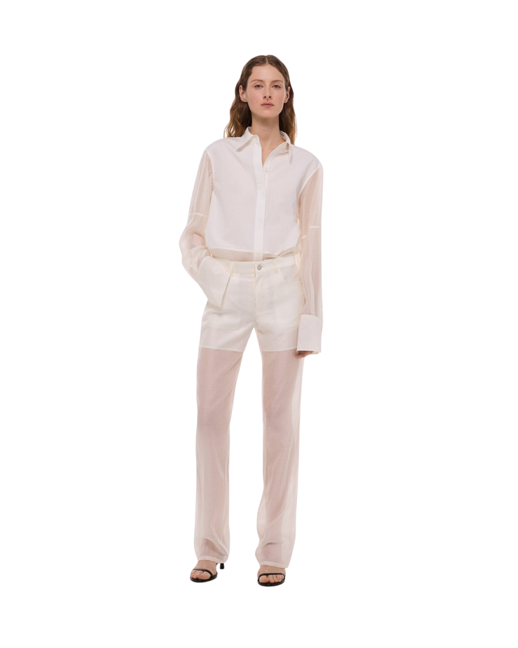 Sheer Bootcut Trousers