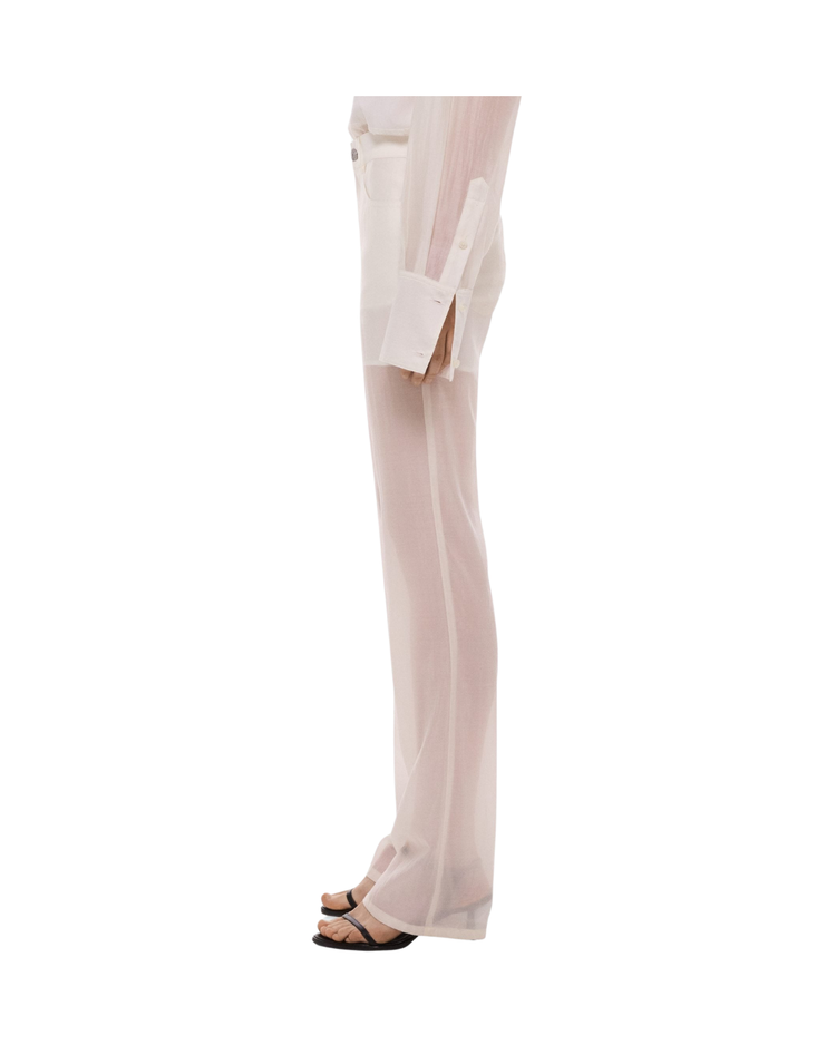 Sheer Bootcut Trousers