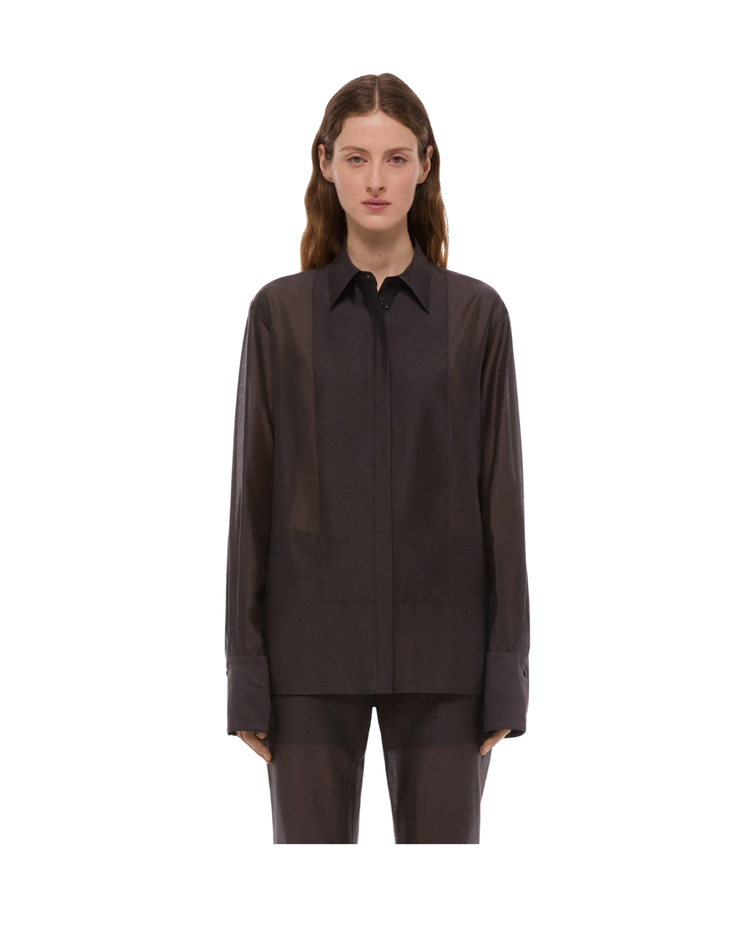Sheer Tux Shirt