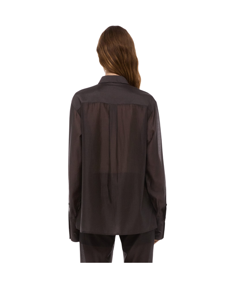 Sheer Tux Shirt