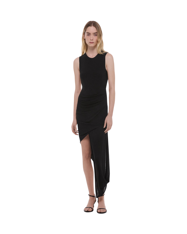 Twisted Drape Dress