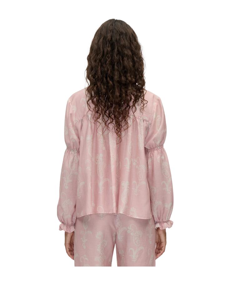 Elasticated Long Sleeve Top