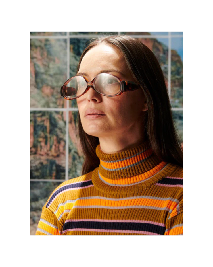 Upside Down Glasses - Turtoise