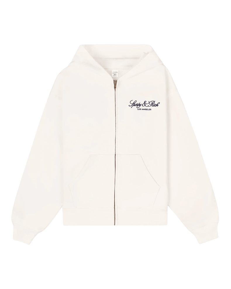 Vendome LA Embroidered Zip Hoodie