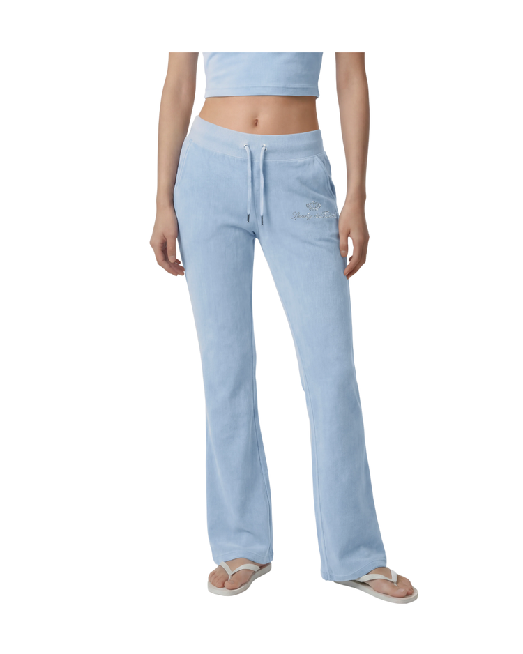 Juicy Script Velour Sweatpant