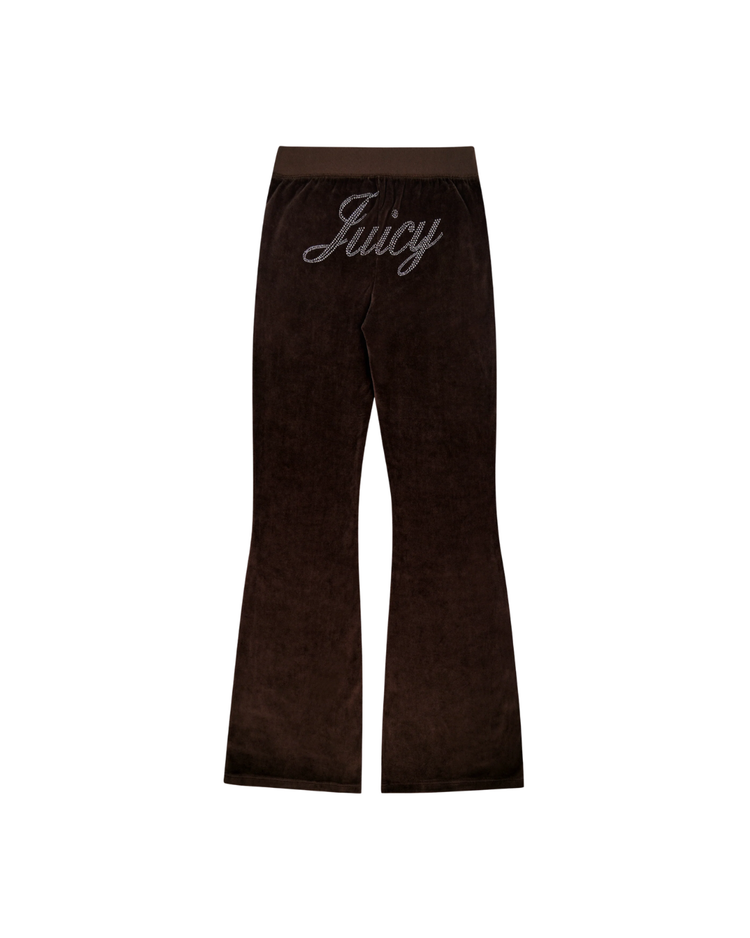 Juicy Script Velour Sweatpant