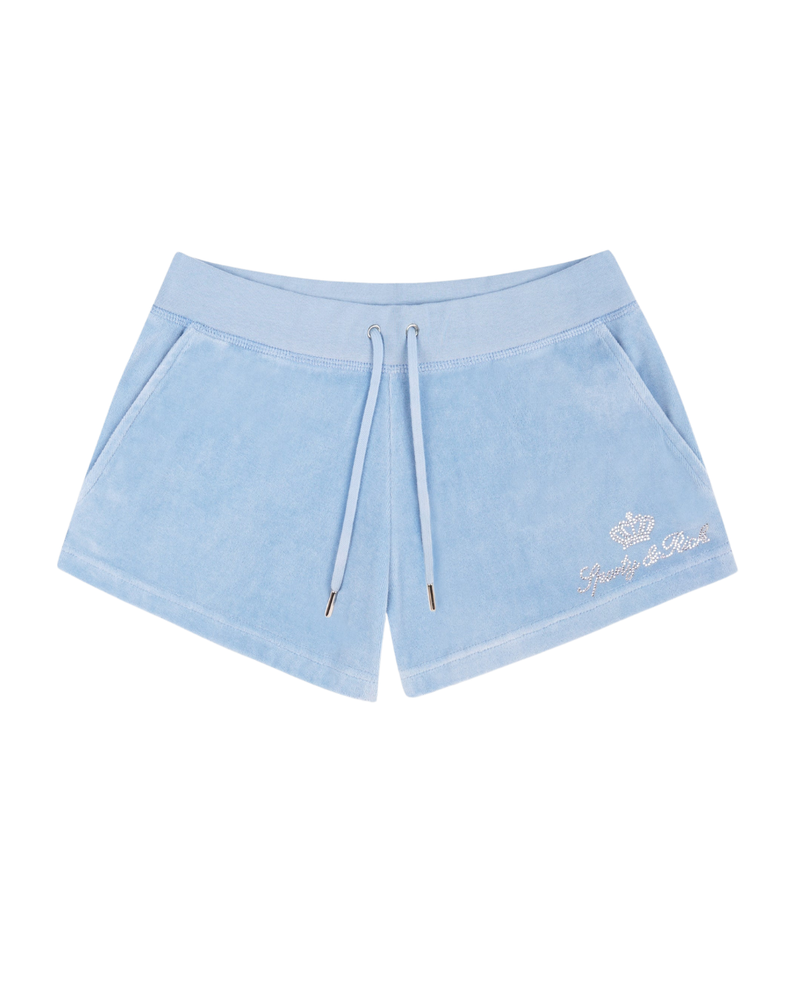 Juicy Script Velour Short