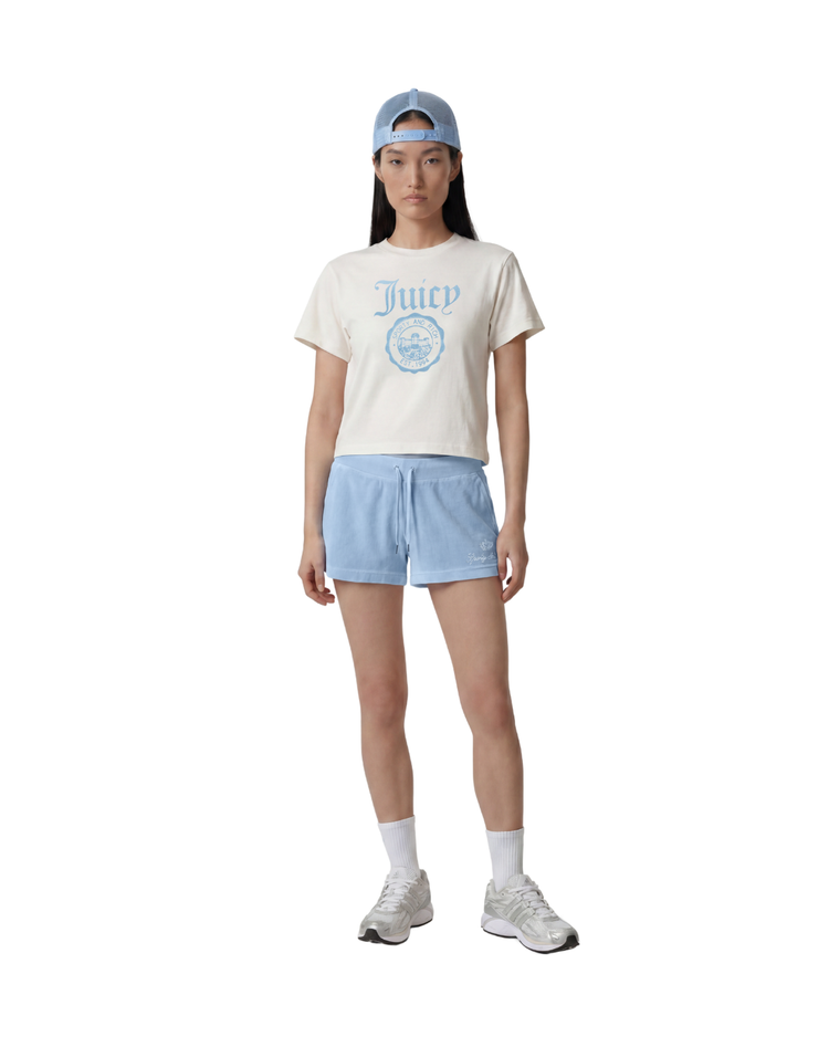 Juicy Script Velour Short