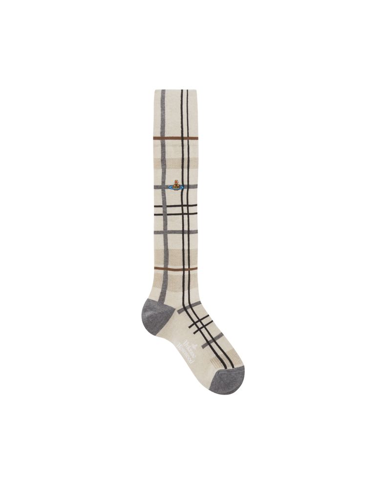 Tartan High Sock