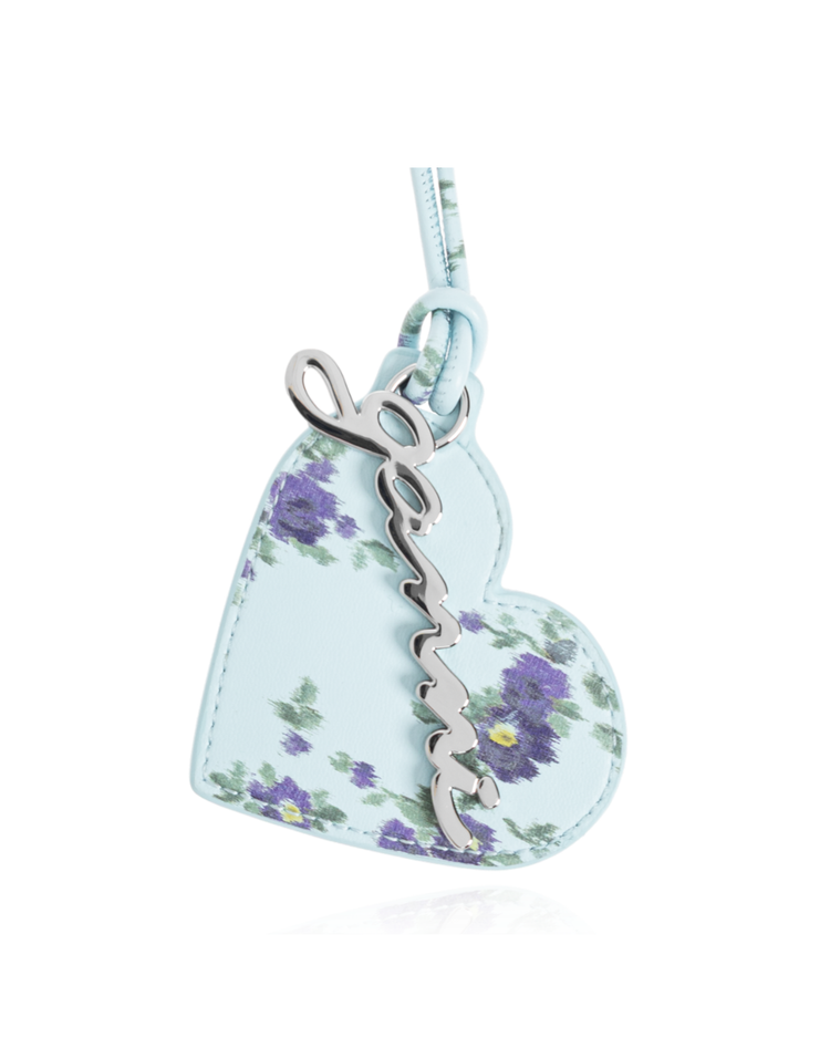 Bou Heart Mirror Ikat Flower Abstract