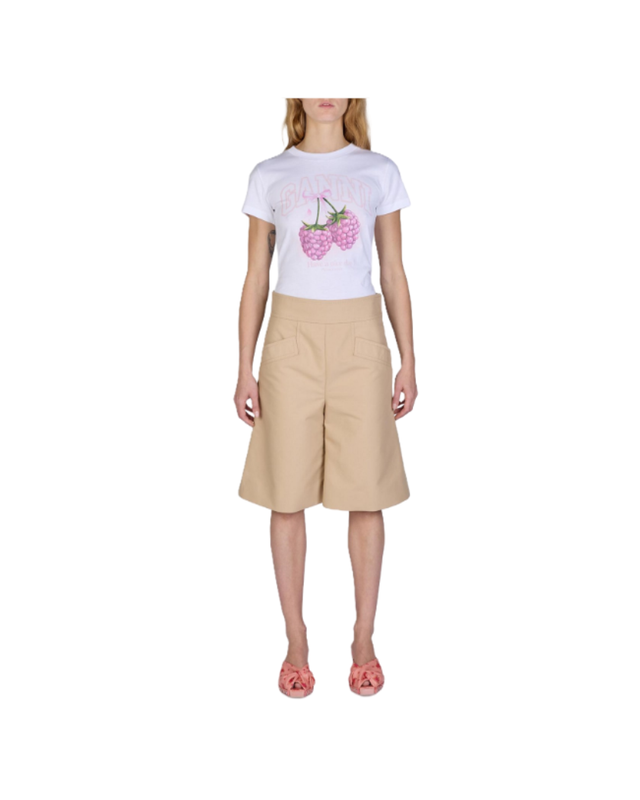 Double Cotton Bermuda Shorts