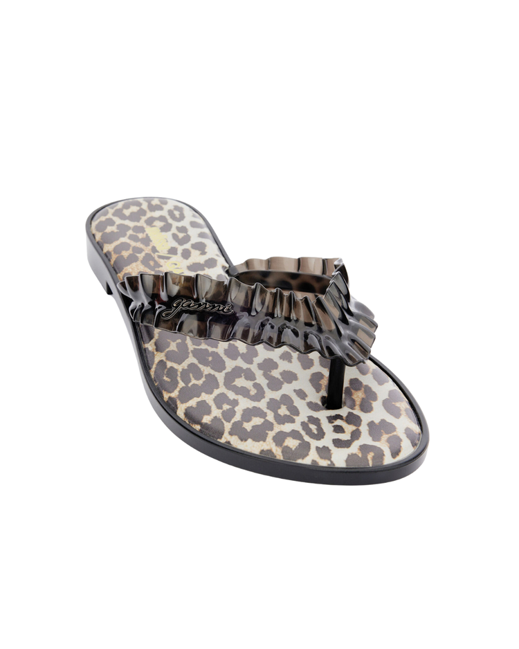 Melissa Flip Flop in Leopard