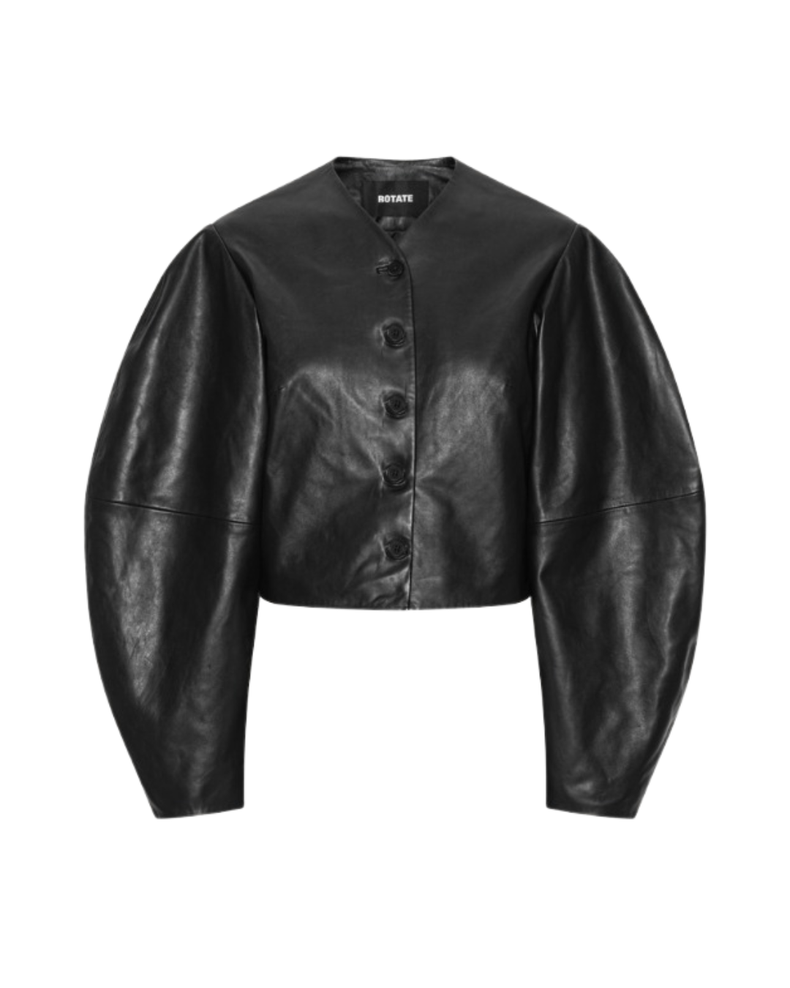 Fitted Leather Jacket
