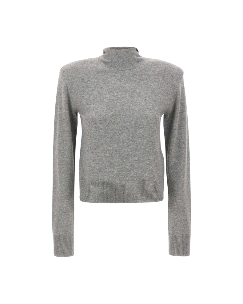 Wool Bow Ls Top