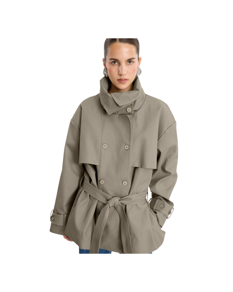 Short Trench Coat