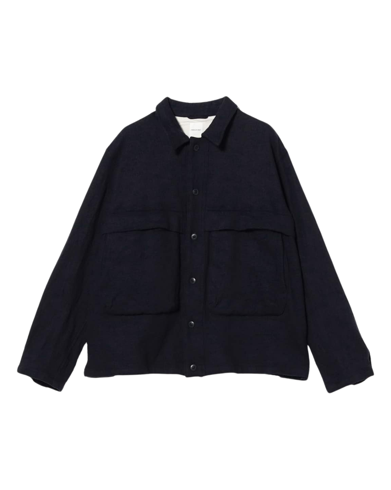 Washed Twill Shirt Jacket
