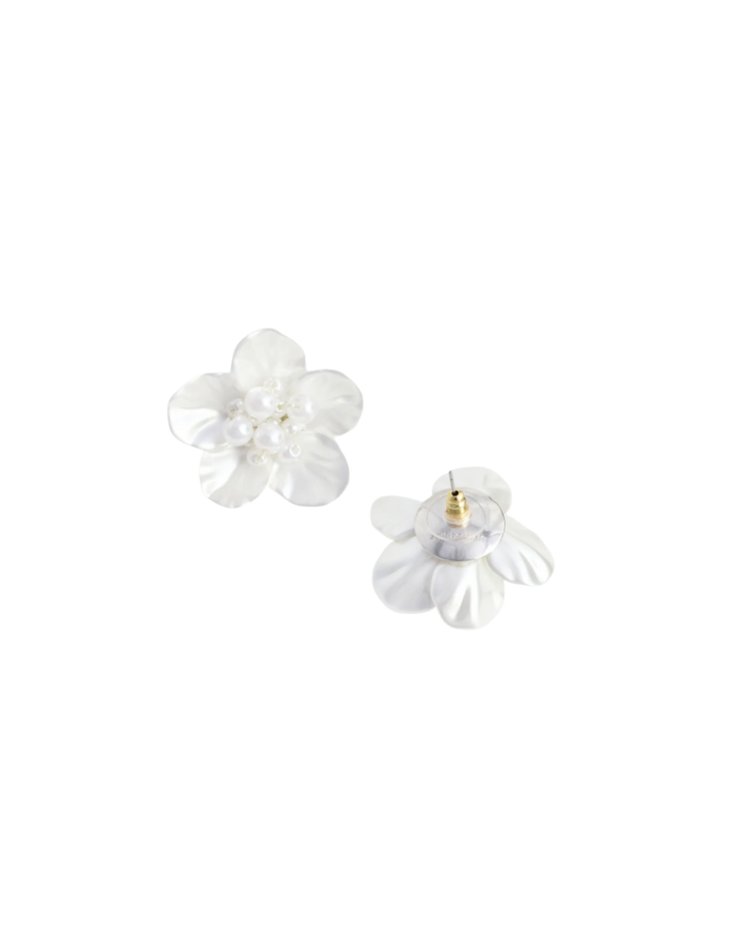 Pearl Flower Earring