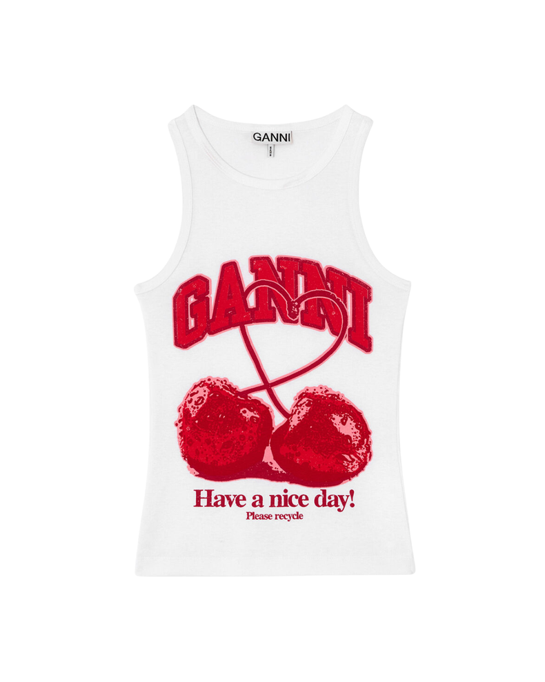 Tank Top with Cherry