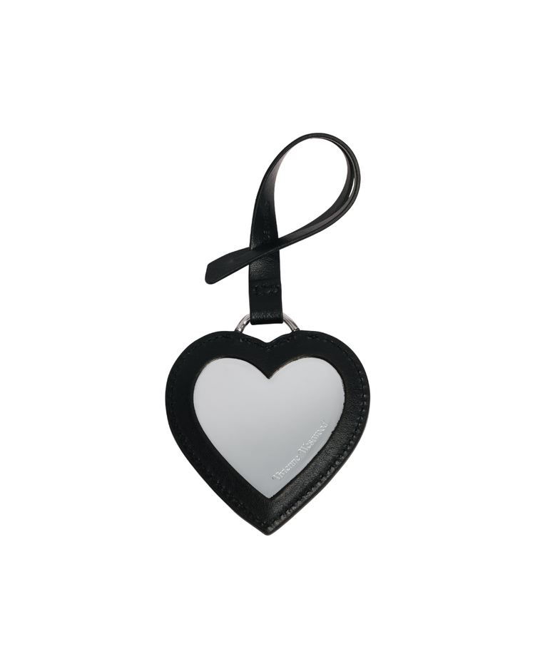 Heart Mirror Charm