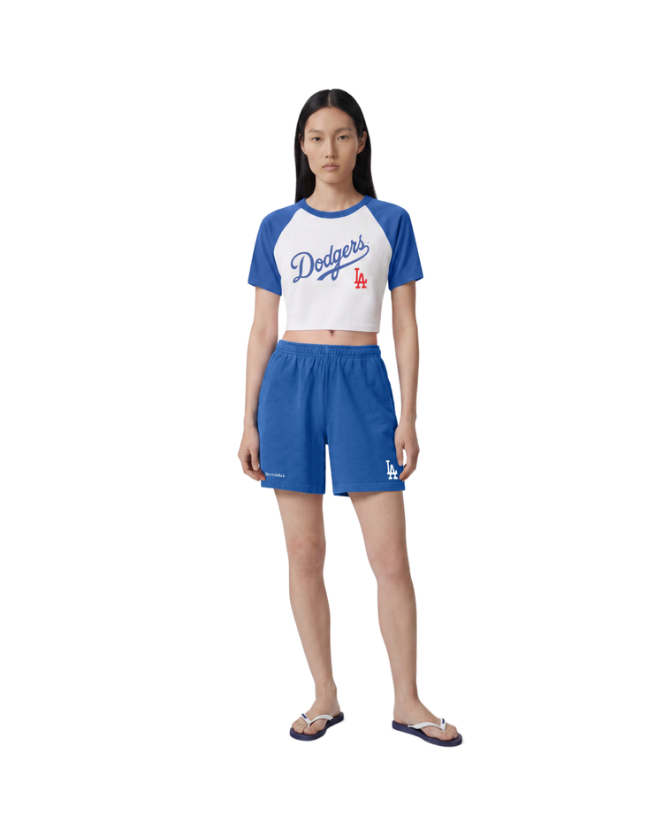 Dodgers Serif Gym Short