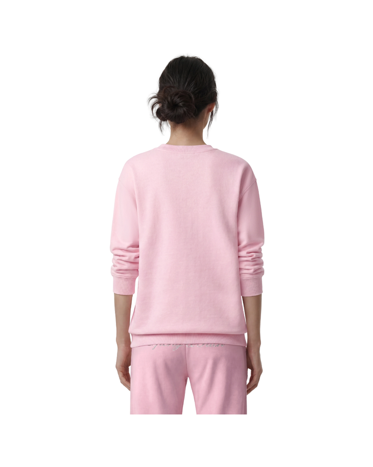 Jadore Flocked Crewneck