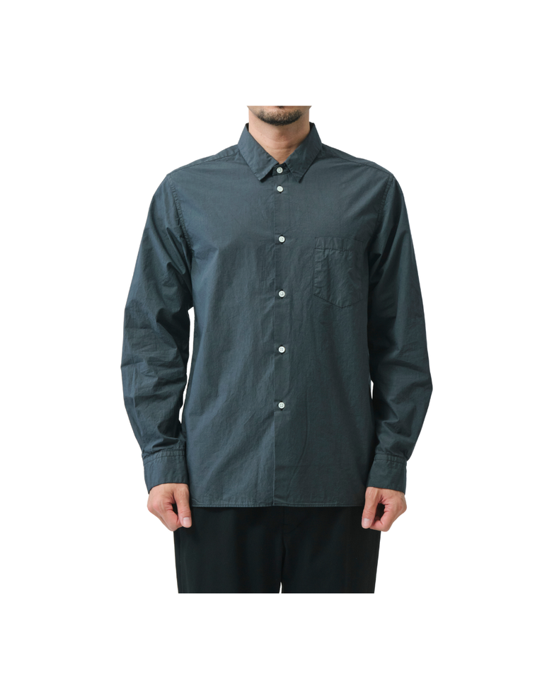 Organic Cotton Bloadcloth Regular Collar Shirt