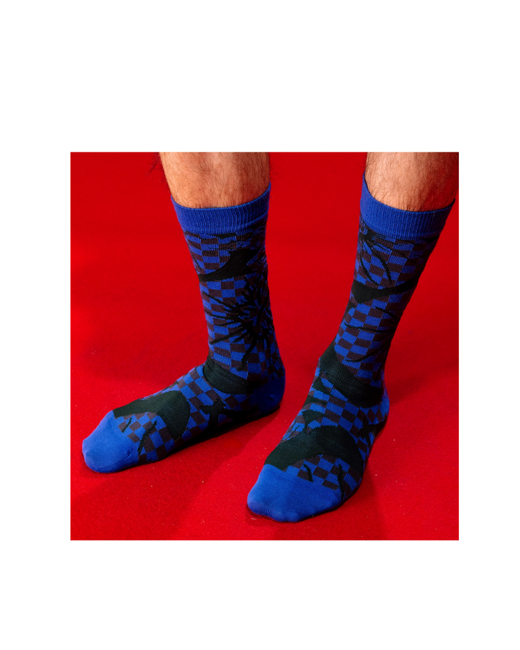 Pixelated Tomato Socks Homme