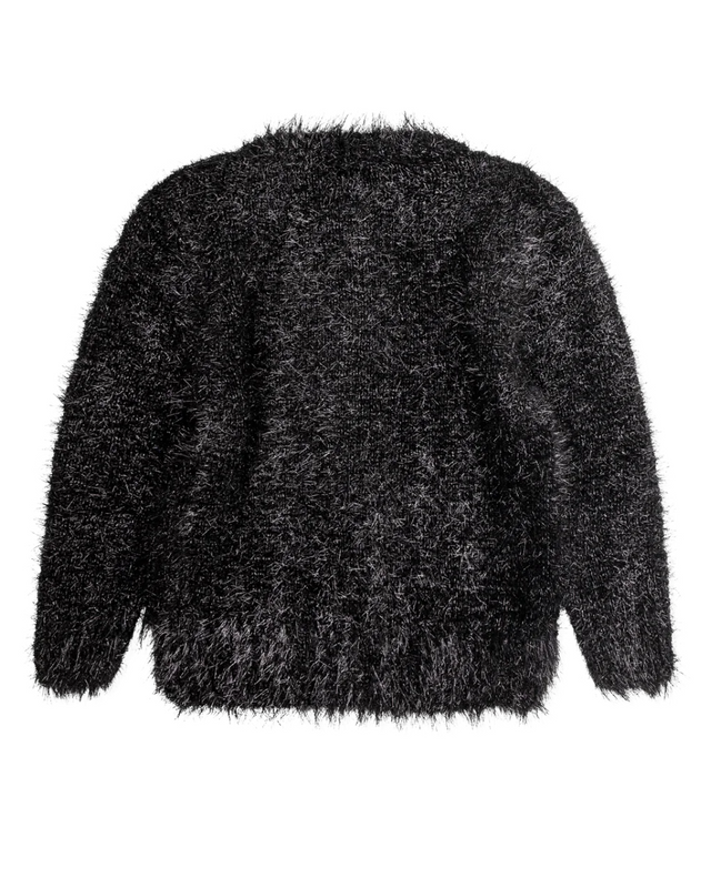 Tinsel Knit Sweater Jacket